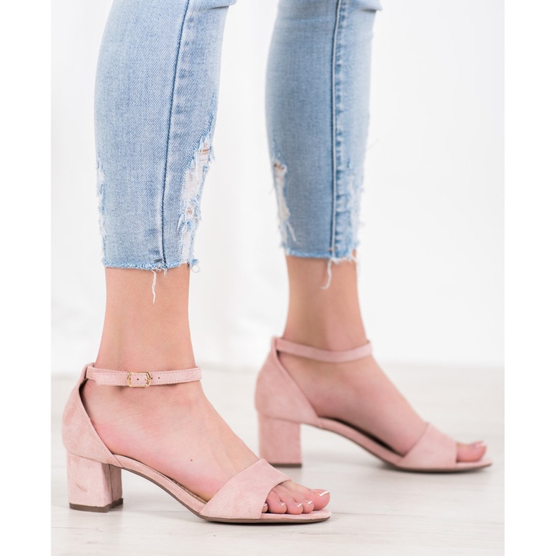 Seastar Mukavat korkokengät sandaalit vaaleanpunainen 2 Seastar Mukavat korkokengät sandaalit vaaleanpunainen 2