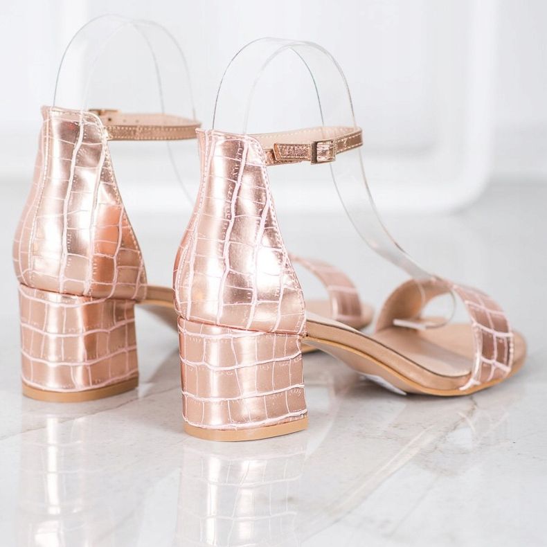 Seastar Sandaalit Eco -nahkaa vaaleanpunainen 1