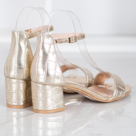 Seastar Sandaalit Eco -nahkaa kultainen 2