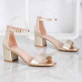 Seastar Sandaalit Eco -nahkaa kultainen 1