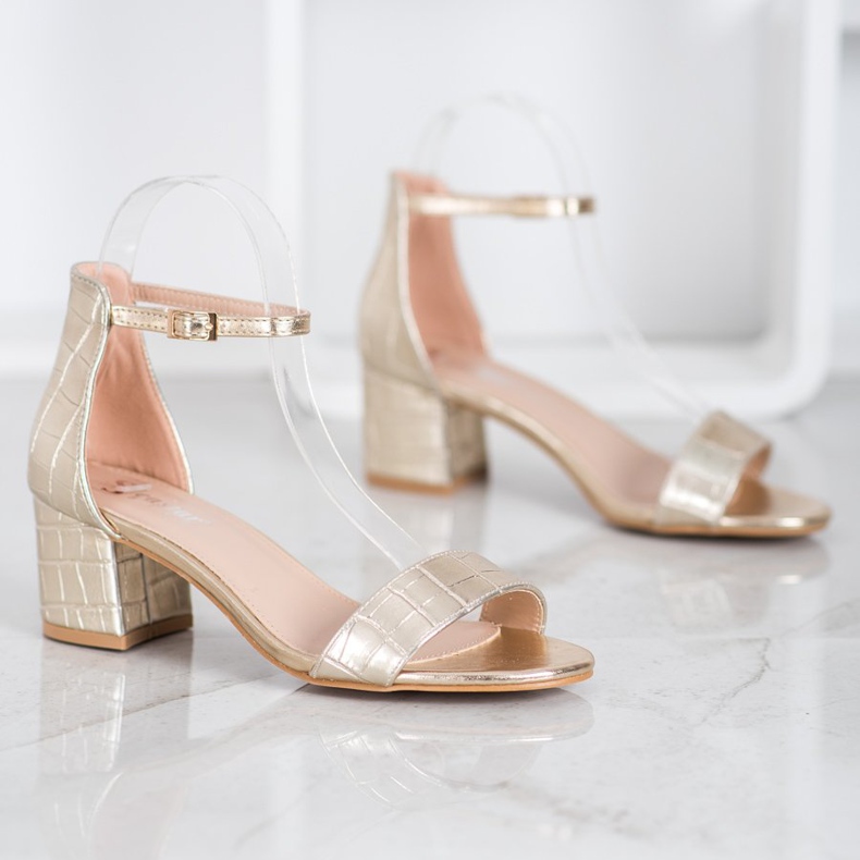 Seastar Sandaalit Eco -nahkaa kultainen 1