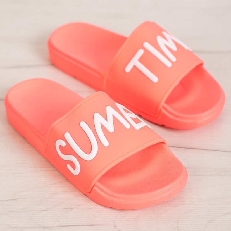 SHELOVET Kumiset tossut vaaleanpunainen 2