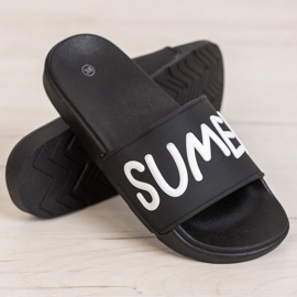 SHELOVET Kumiset tossut musta 1