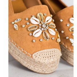 Seastar Espadrillit koristeilla ruskea 2
