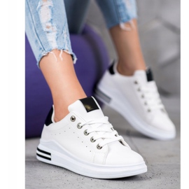 SHELOVET Muodikkaat urheilukengät valkoinen 1