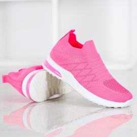 Diamantique Neon Slip-On kengät vaaleanpunainen 1