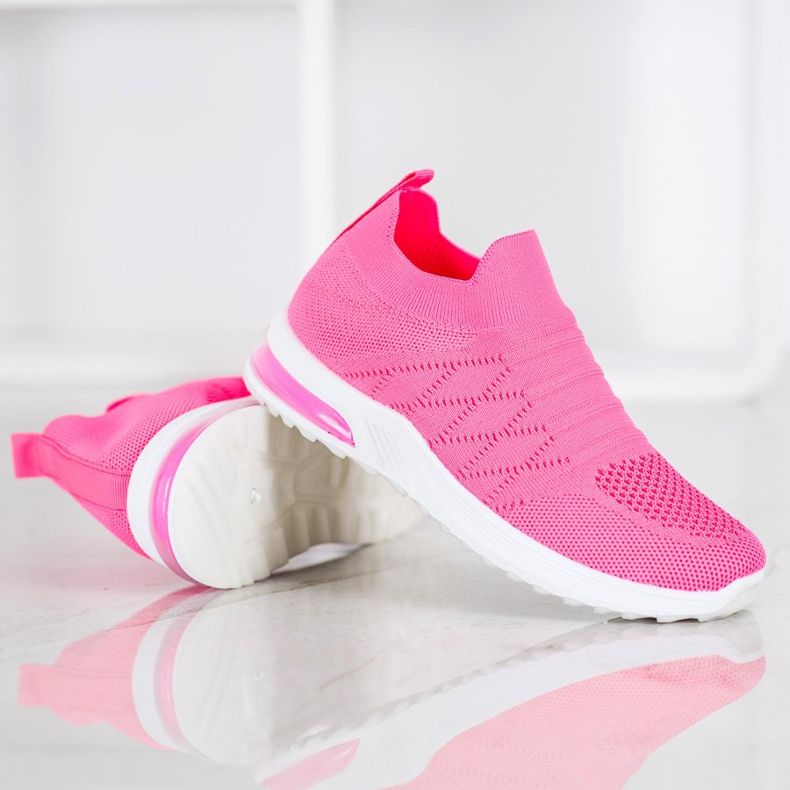 Diamantique Neon Slip-On kengät vaaleanpunainen 1