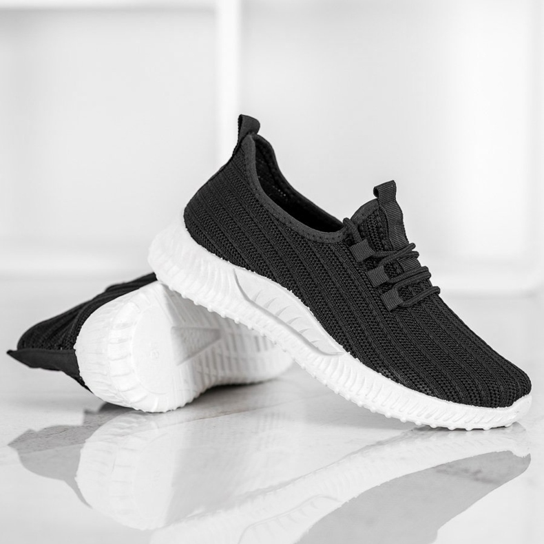 SHELOVET Tekstiiliset urheilukengät musta 1