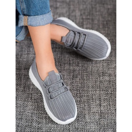 SHELOVET Tekstiiliset urheilukengät harmaa 1