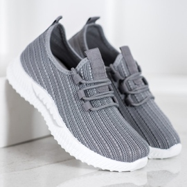 SHELOVET Tekstiiliset urheilukengät harmaa 2