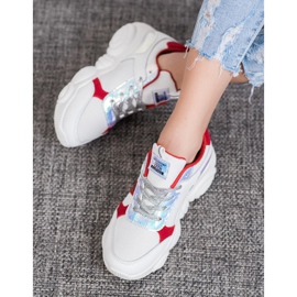 SHELOVET Mukavat urheilukengät valkoinen 2