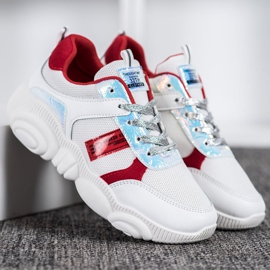 SHELOVET Mukavat urheilukengät valkoinen 1