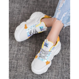 SHELOVET Mukavat urheilukengät valkoinen 1