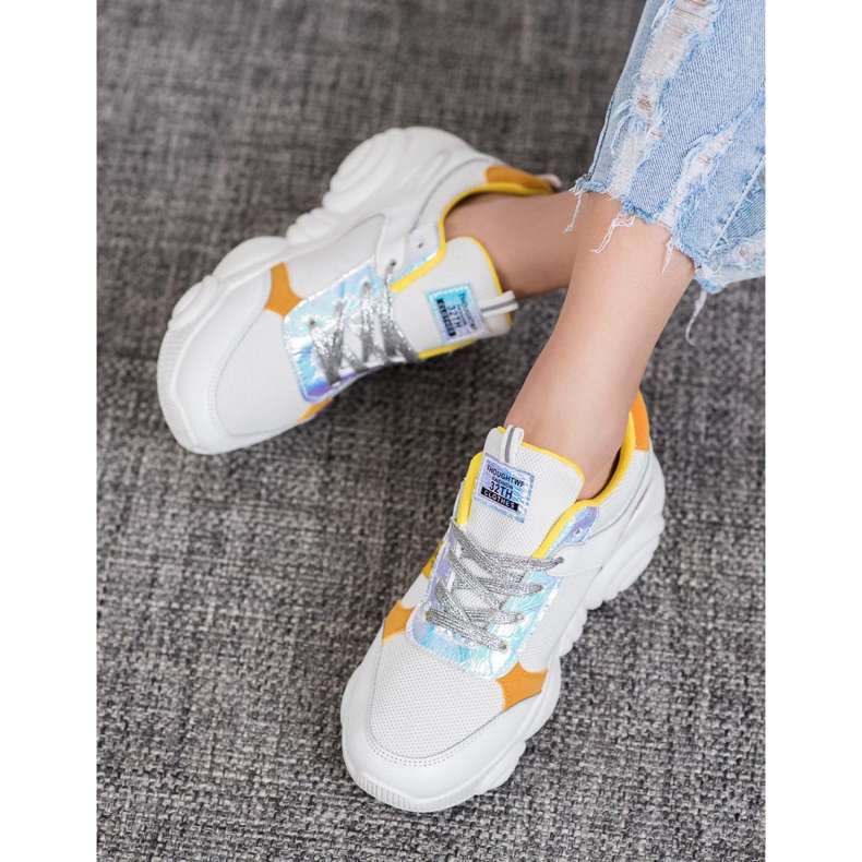 SHELOVET Mukavat urheilukengät valkoinen 1