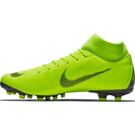 Nike Mercurial Superfly 6 Academy FG / MG M AH7362 701 jalkapallokengät tummansininen vihreä 1