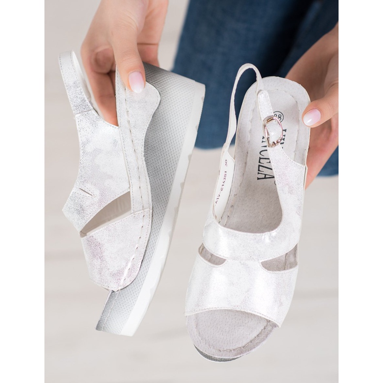 VINCEZA Wedge -sandaalit harmaa 1