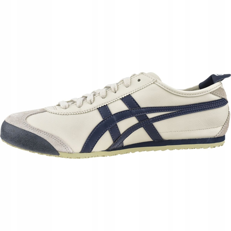 Asics Onitsuka Tiger Mexico 66 U DL408-1659 kengät beige laivastonsininen 1