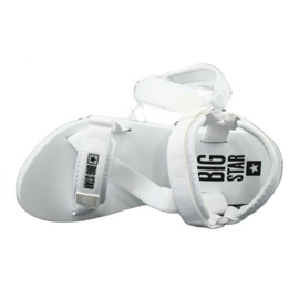 Tekstiilisandaalit Big Star 274A351 valkoinen 4