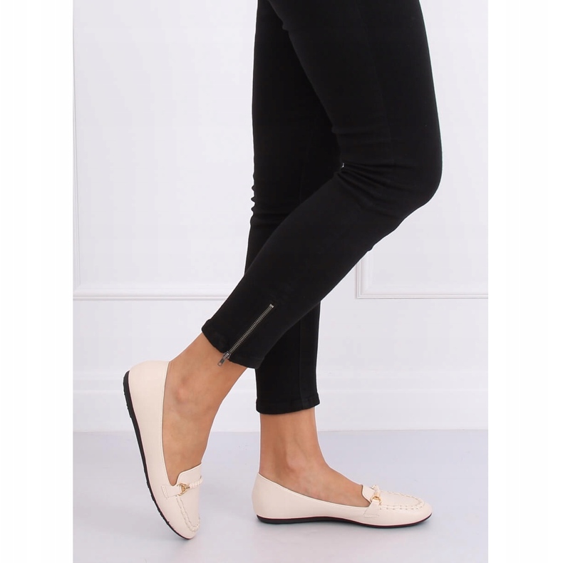 Naisten beige -kengät A8636 Beige 2