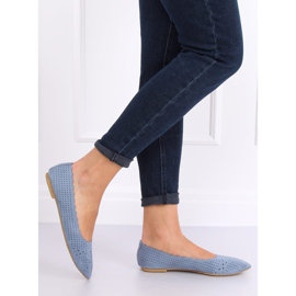 Siniset avoimet ballerinat NK18P Sininen 1