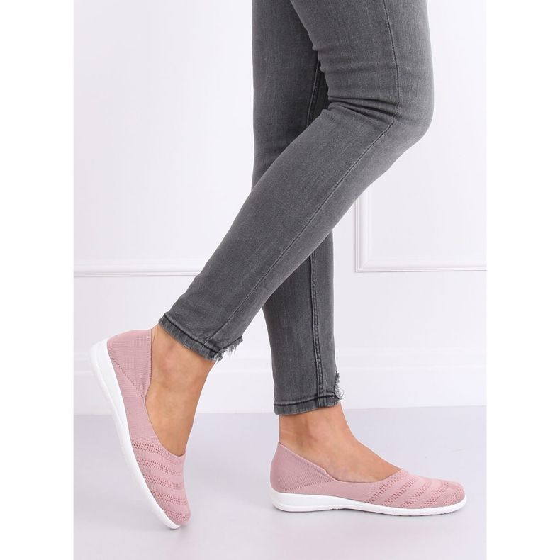 Vaaleanpunaiset verkkobalerinat IC03 Old Pink vaaleanpunainen 2