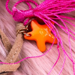 Lu Boo | Värikkäät Pompons -sandaalit Roman Gladiatorki monivärinen 1