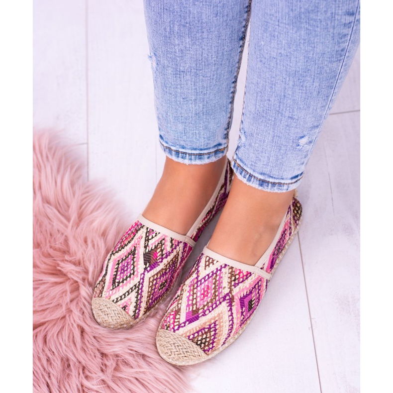 Lu Boo | Naisten pellavalaput Bimbi Espadrilles monivärinen 2