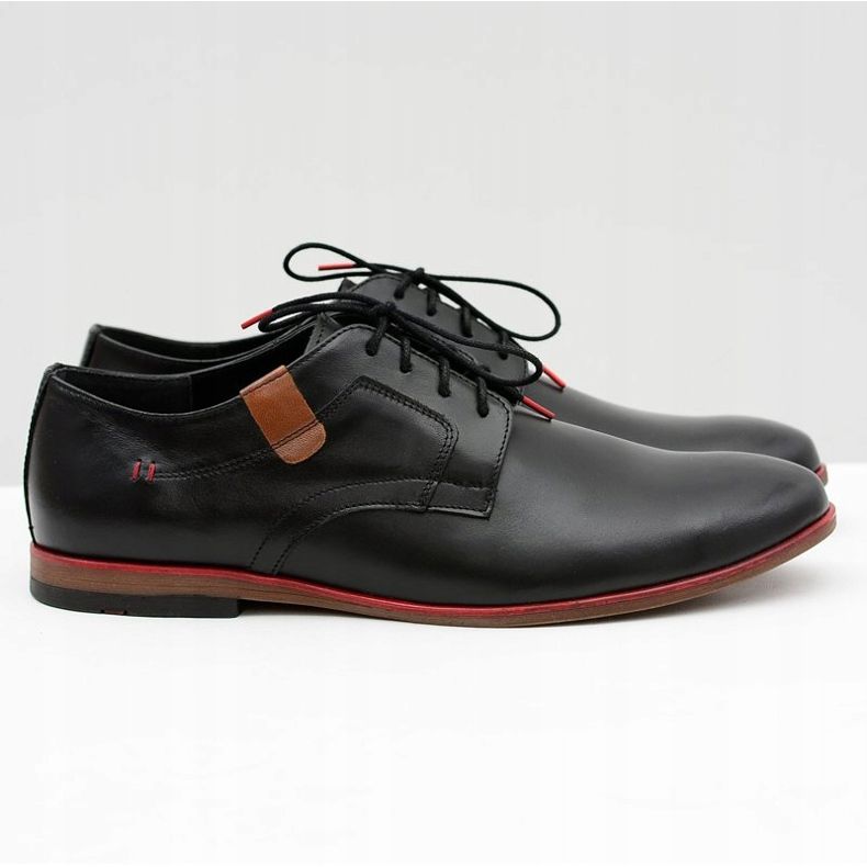 Bednarek Polish Shoes Miesten Brogues Bednarek Elegant Nahka Musta Nikolas 2