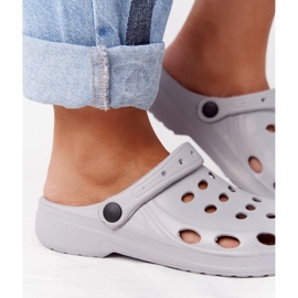 Flameshoes Naisten harmaat vaahtomuovi Eva-tossut 2