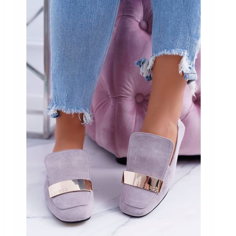 Naisten Loaferit Harmaa Lautasella Golden Lordsy Lu Boo Harlem 2