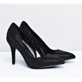 Vices Naisten musta mokka epäsymmetrinen tekojalokivi Santee 1