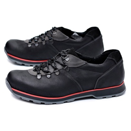 KOMODO Miesten Brogues Black Outdoor Ivar musta 1