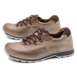 KOMODO Miesten Brogues Brown Outdoor Ivar ruskea 1