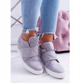 Naisten Lenkkarit Harmaa Lu Boo Paljetit Pinkki Sokeri 2