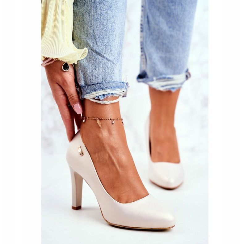 Naisten avokkaat Pearl Beige pilarilla Sergio Leone Campbell 1