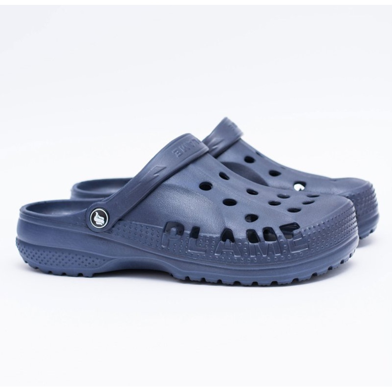 Flameshoes Miesten tossut uima -altaalle Kroks Eva Navy Blue tummansininen 2