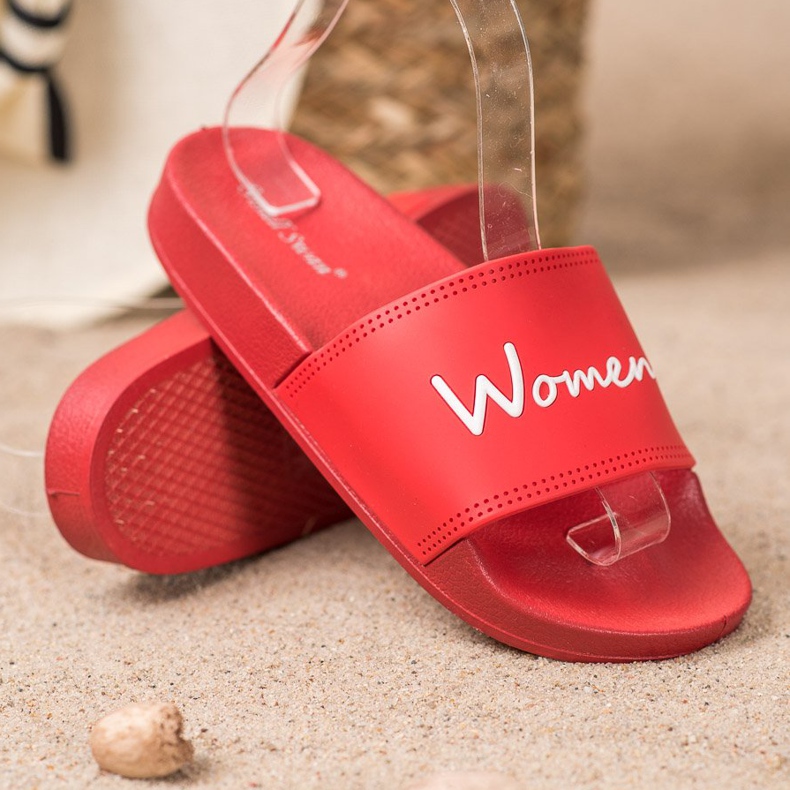 Small Swan Naisten punaiset tossut punainen 1