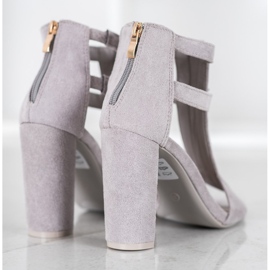 Seastar Sandaalit vetoketjulla harmaa 1