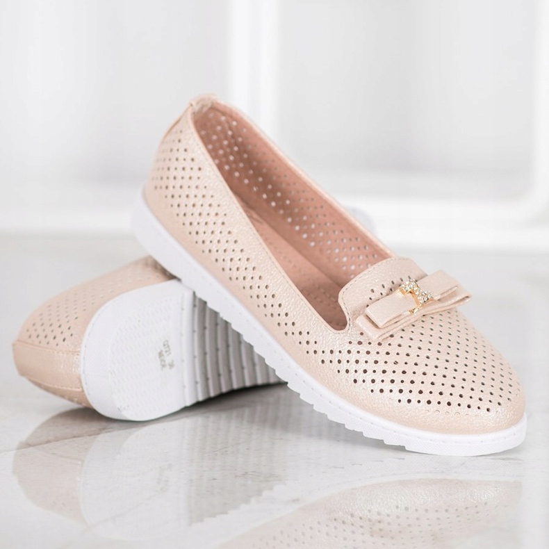 Weide Avoimet herrat koristeella beige 1