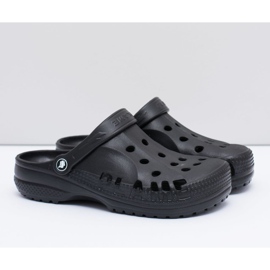 Flameshoes Miesten tossut uima -altaalle Kroksy Eva Black musta 1