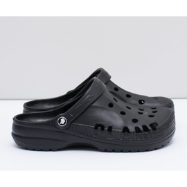 Flameshoes Miesten tossut uima -altaalle Kroksy Eva Black musta 2