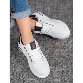 Diamantique Urheilukengät lavalla valkoinen 2