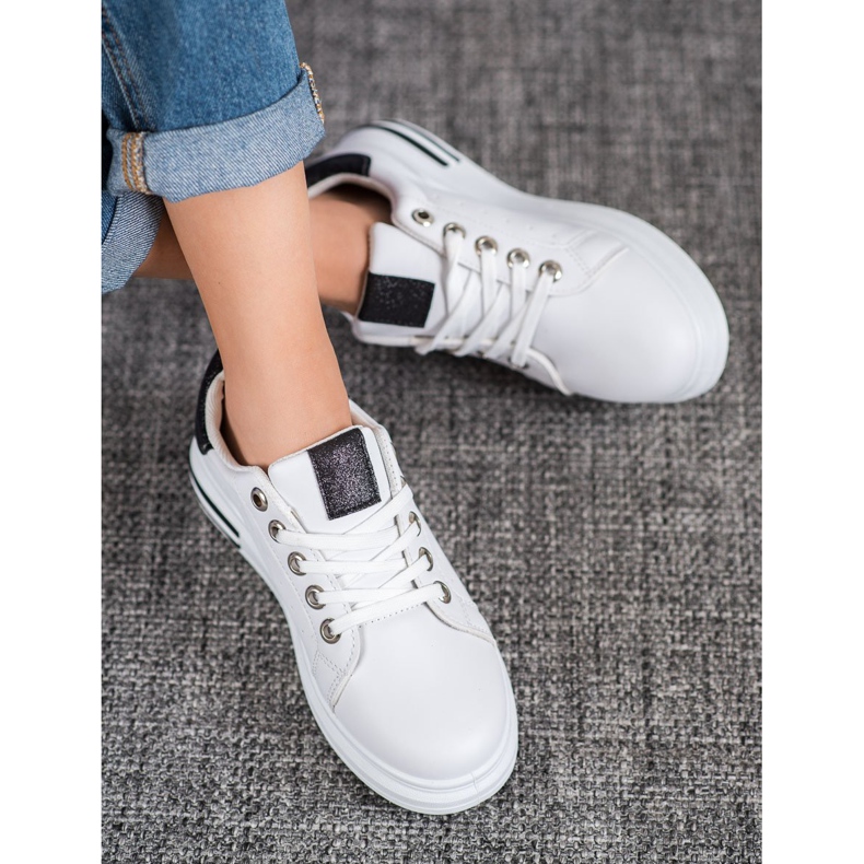 Diamantique Urheilukengät lavalla valkoinen 2