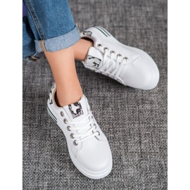 Diamantique Urheilukengät lavalla valkoinen 2