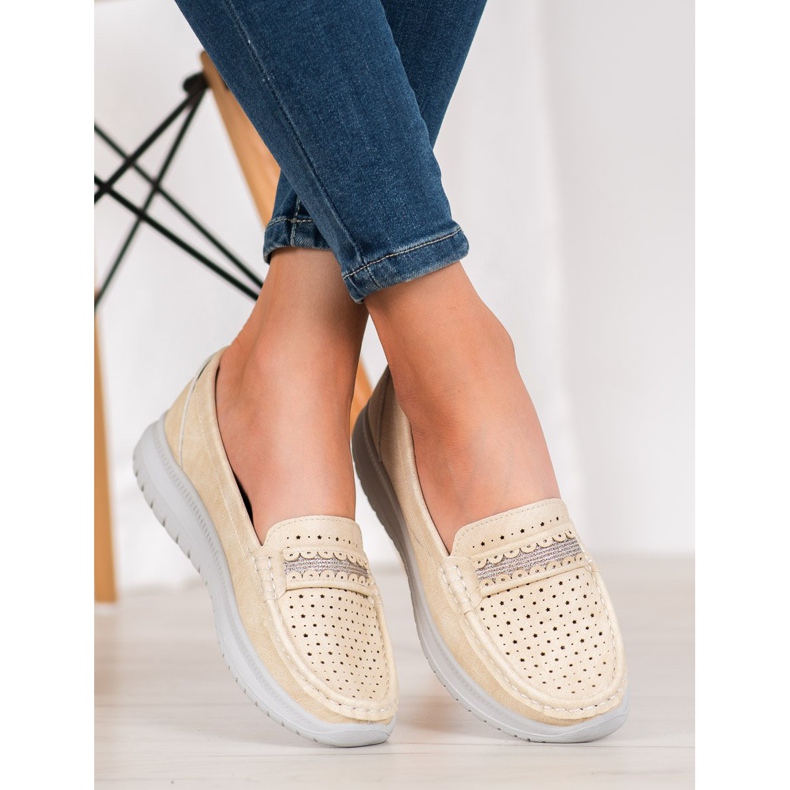 Small Swan Loaferit alustalla ruskea 1