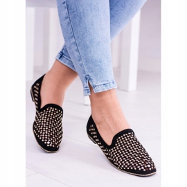 Lu Boo, mustat openwork -ballerinat Lordsy Brads Carmar 2