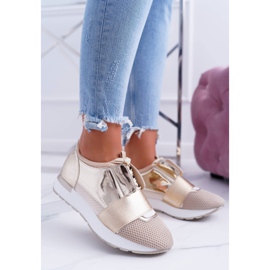 Lu Boo Naisten kultaiset urheilukengät Madoni kultainen 1