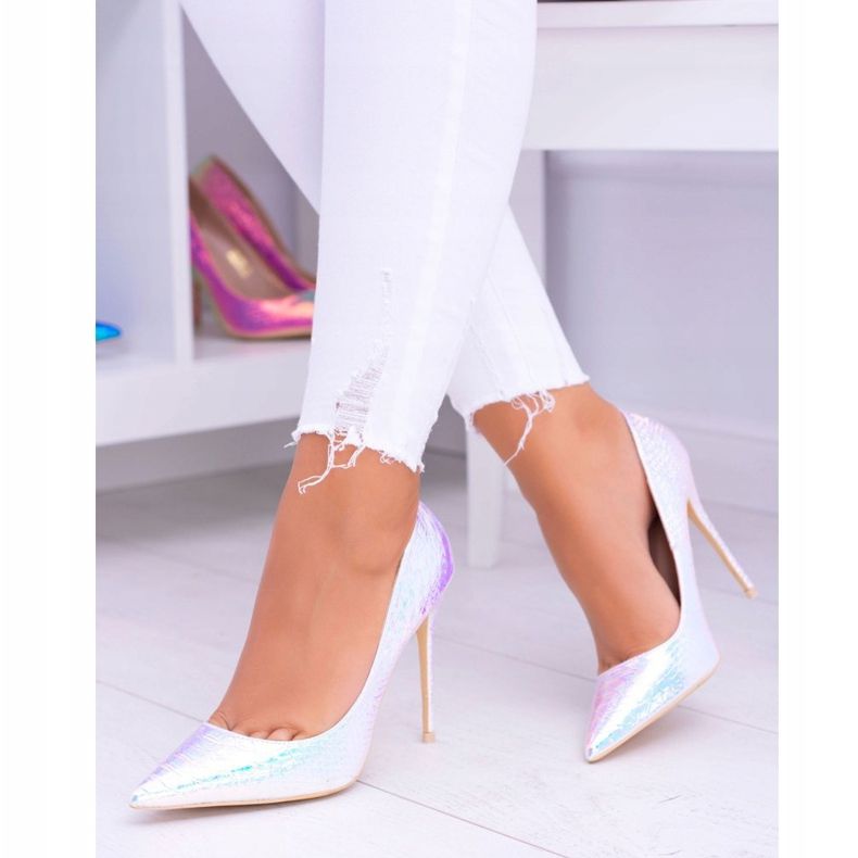 Naisten korkokengät Lu Boo Spitz Pink Gasoline Glam monivärinen 1