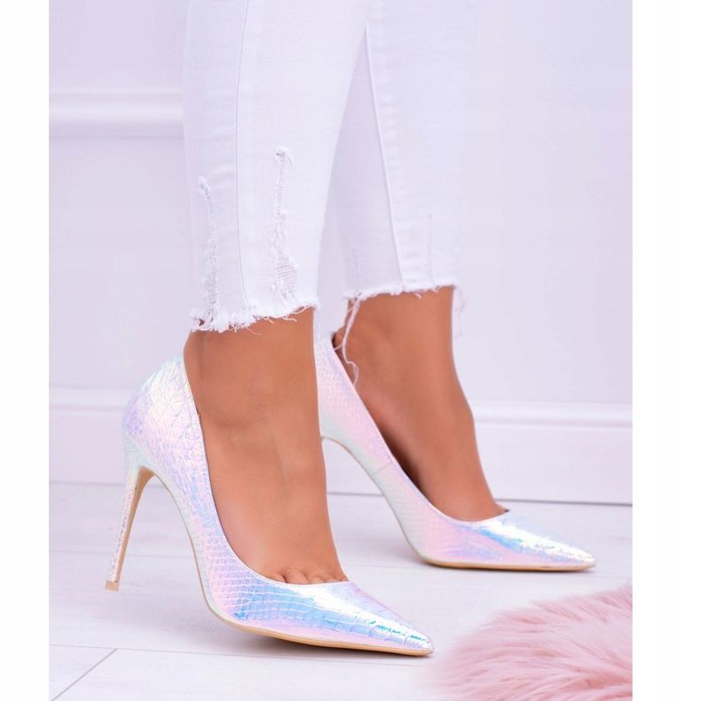 Naisten korkokengät Lu Boo Spitz Pink Gasoline Glam monivärinen 2