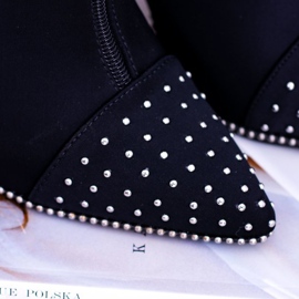 BUGO Mustat mokkanahkakengät Regio -kantapäässä 2